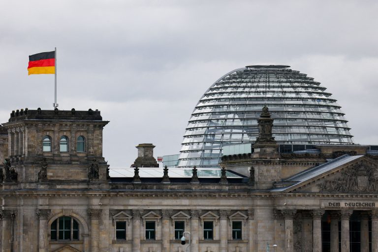 Budova Reichstagu, sídlo nemeckého parlamentu.