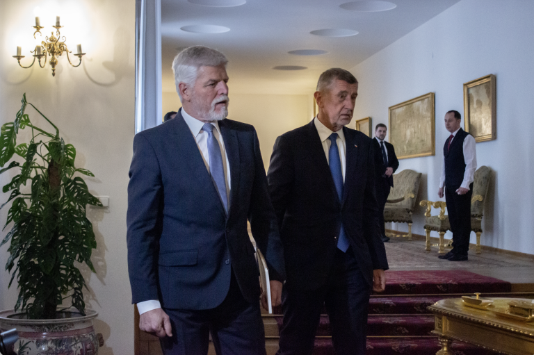 Petr Pavel a Andrej Babiš.