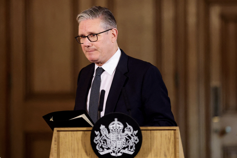 Keir Starmer na fotografii.