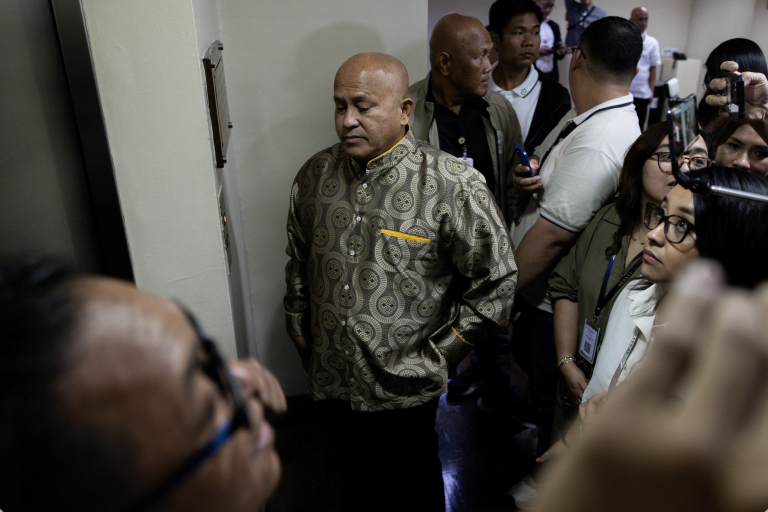 Filipínsky senátor Ronald Bato dela Rosa.