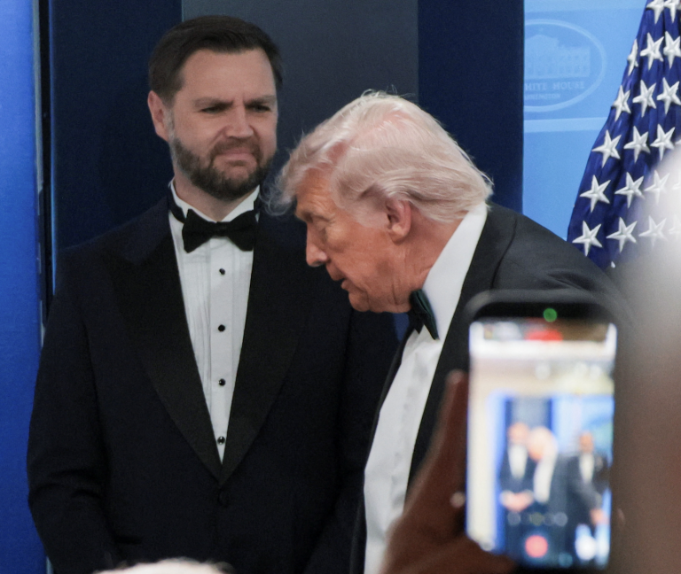 JD Vance a Donald Trump.