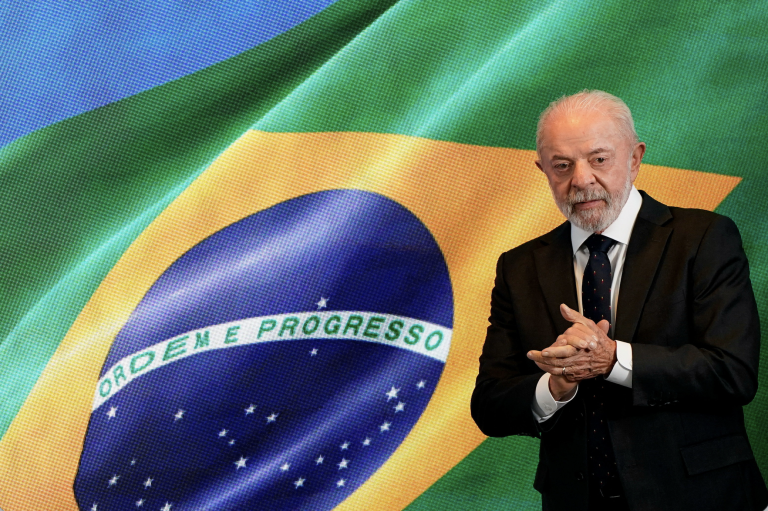 Brazilian President Luiz Inacio Lula da Silva.