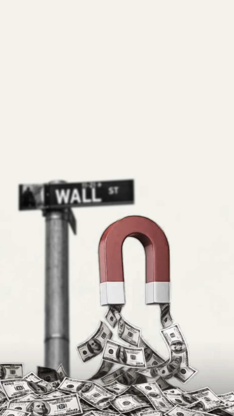 Wall Street je magnet na peniaze. A to drží dolár stabilne nad vodou
