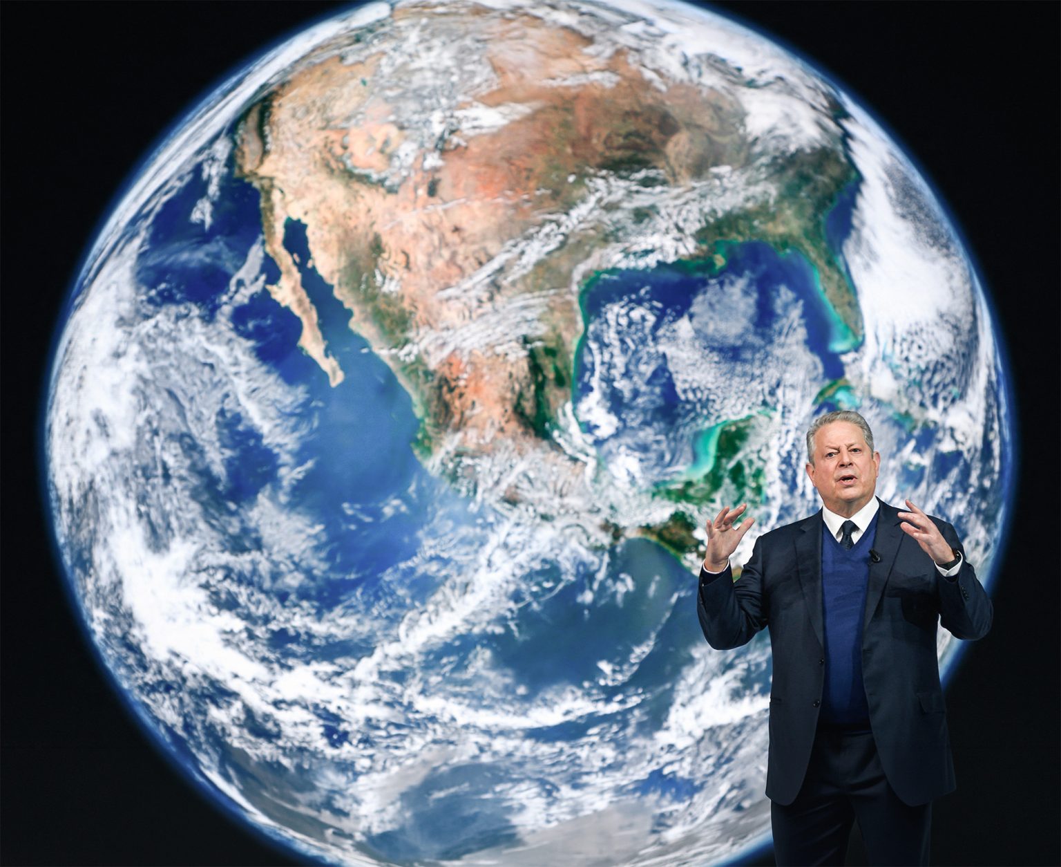 Al Gore a klimatické zmeny.