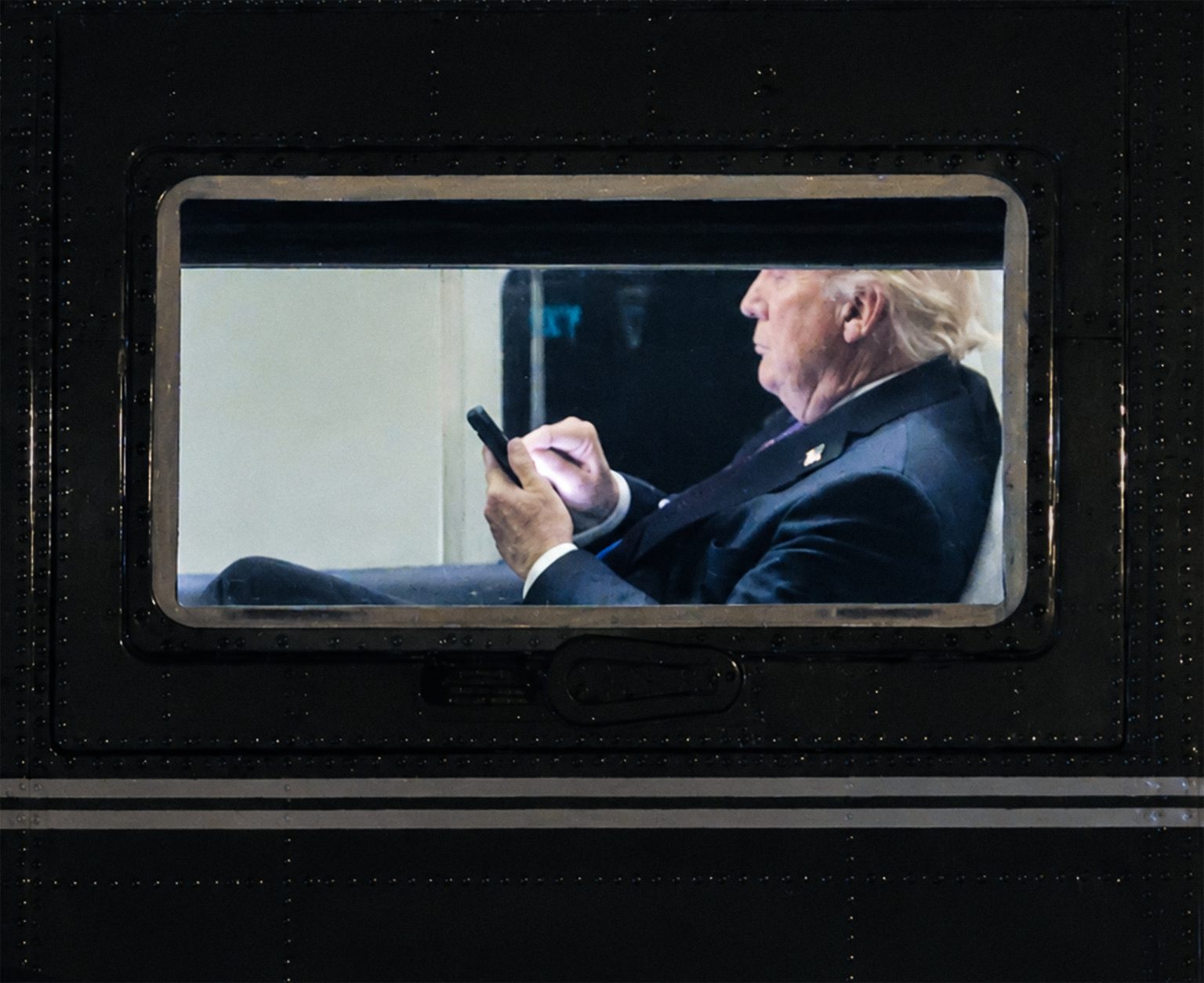 Donald Trump during a speech.