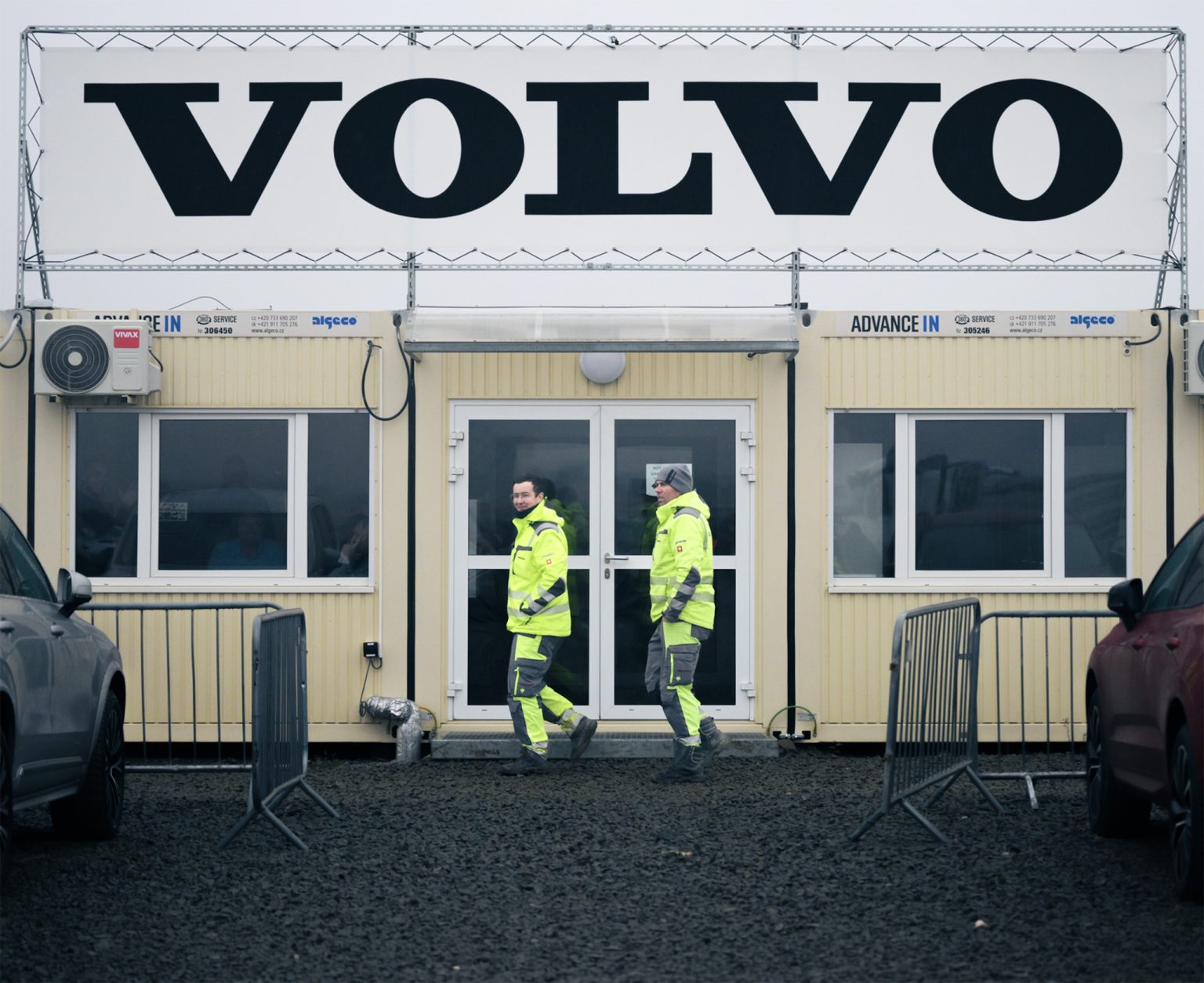 Závod Volvo Car Košice v priemyselnom parku Valaliky.