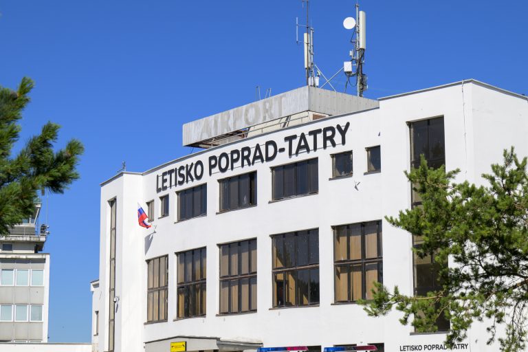 Budova Letiska Poprad-Tatry.