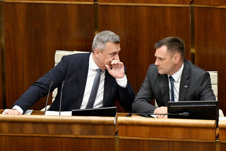 Andrej Danko a Tomáš Taraba.