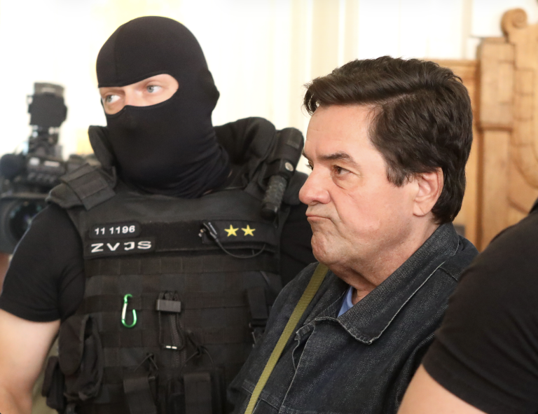 Marian Kočner na súdnom pojednávaní.