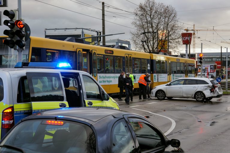 Nehoda električky.